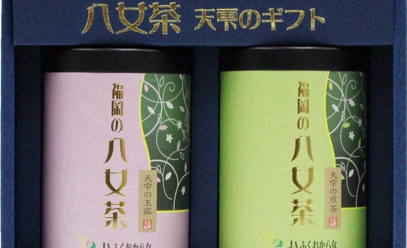 八女茶 天雫のギフト 玉露 / 煎茶 100g 茶筒 (ASY-30) - JAふくおか