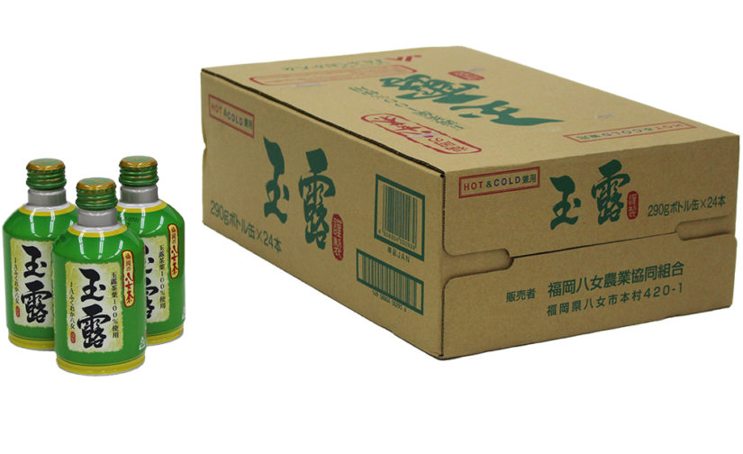玉露ボトル缶 ( 290g × 24本入り ) 福岡の八女茶 玉露茶葉100%使用 - JAふくおか八女-八女茶-通販